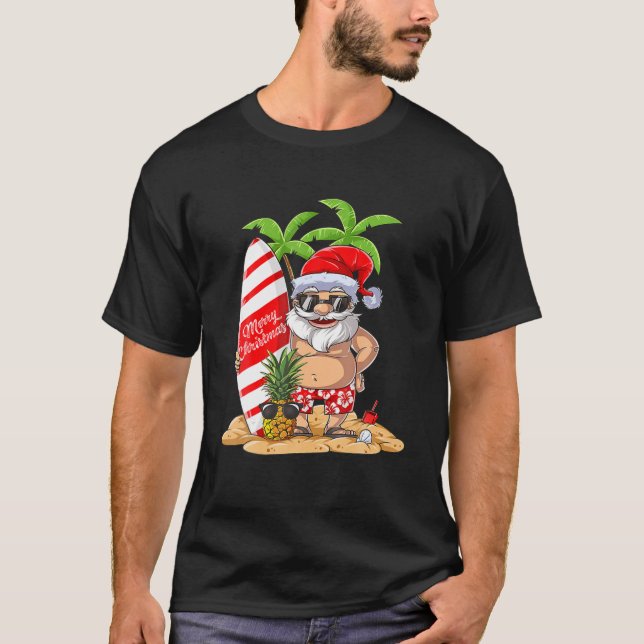 Camiseta Surf de verano en Santa Hawái (Anverso)