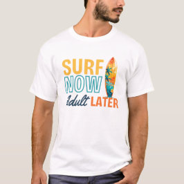 Camiseta Surf divertida diciendo la vida en la playa Ola de