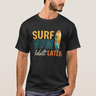 Camiseta Surf divertida diciendo la vida en la playa Ola de
