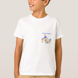 Camiseta Surf el arco iris