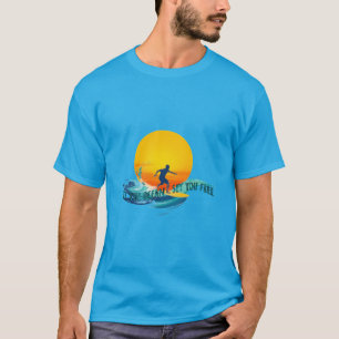 Camiseta Surf : El océano te libera