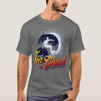 Camiseta Surf en el mar de fantasmas