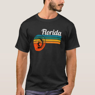 Camiseta Surf Florida Beach Vintage Retro Surf