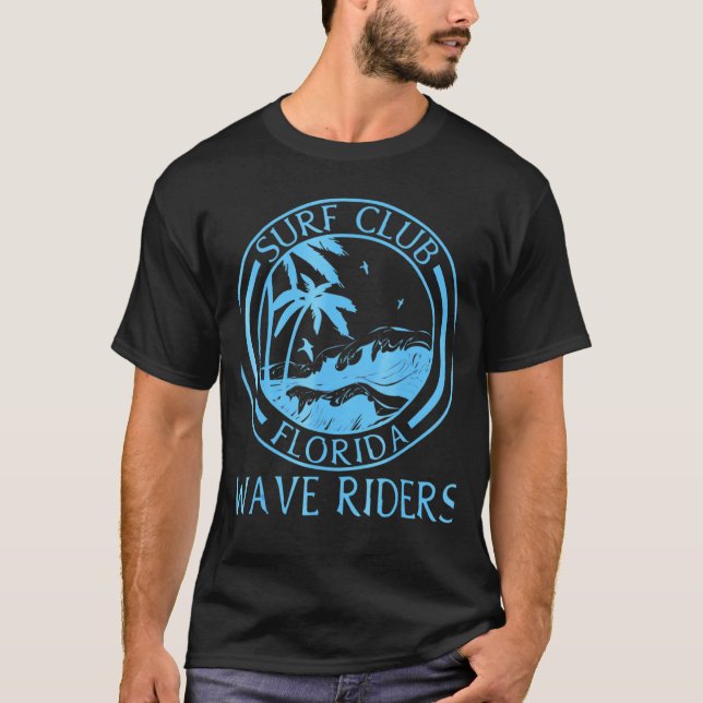 Camiseta Surf Florida Wave Riders (Anverso)