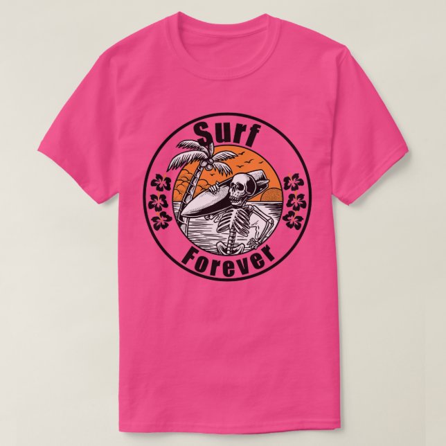 Camiseta Surf Forever (Diseño del anverso)