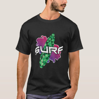 Camiseta SURF Geométrico Surfboard Colorful Graphic Tee Sur