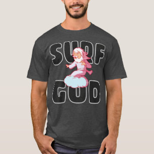Camiseta Surf God Cute Surf Aesthetic God Surfing Jesus Sur