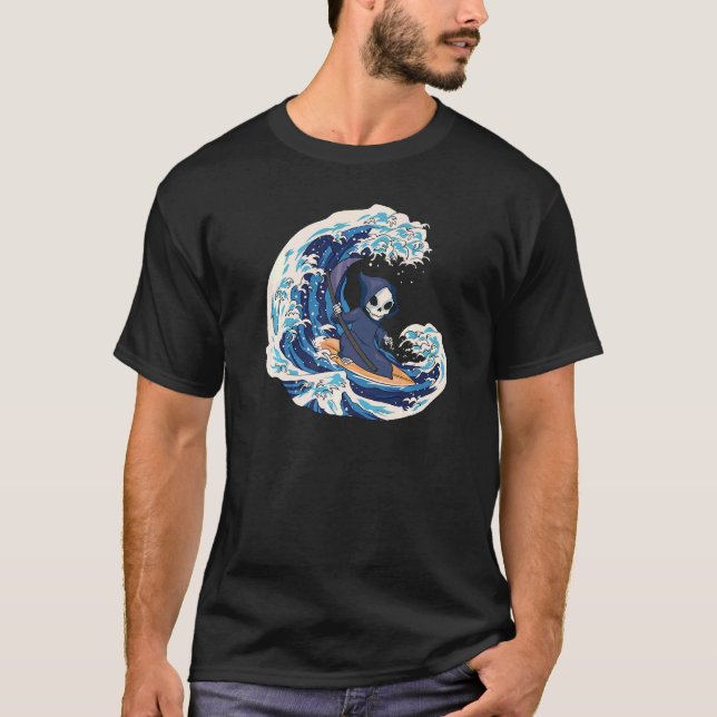 Camiseta Surf Grim Reaper (Anverso)