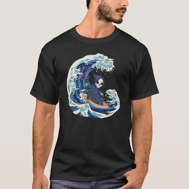 Camiseta Surf Grim Reaper (Anverso)