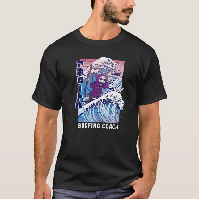 Camiseta Surf Grim Reaper Fun Surf (Anverso)