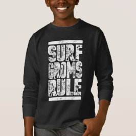 Camiseta Surf Groms Rule!! (blanco)