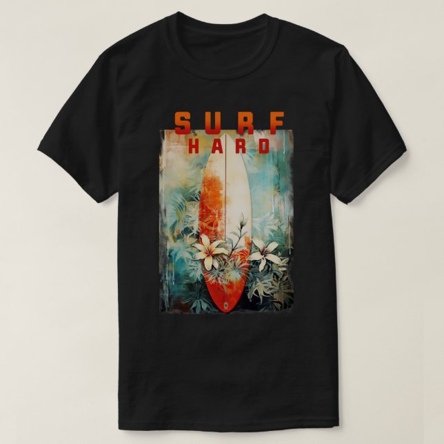 Camiseta Surf Hard (Diseño del anverso)