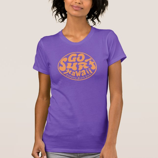 Camiseta Surf Hawai femenino | Surfing (Anverso)