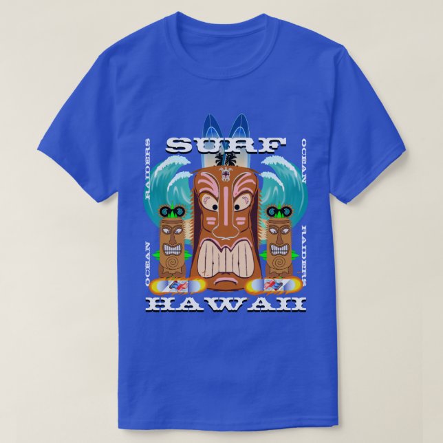 Camiseta Surf Hawaii (Diseño del anverso)