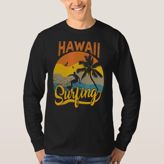 Camiseta Surf Hawaii Hawaii Beach Surfing (Anverso)