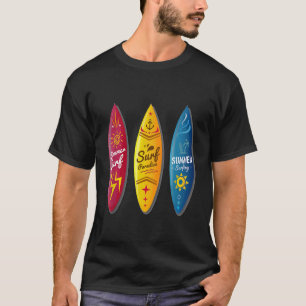 Camiseta Surf Hawaii Tablas de Surf de las Islas Hawaianas 