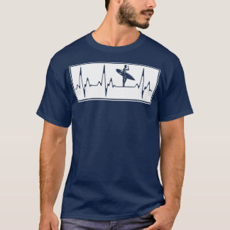 Camiseta Surf heartbeat
