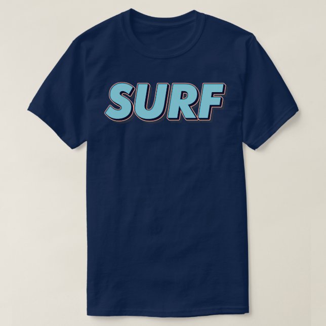 Camiseta Surf I Love Surfing (Diseño del anverso)