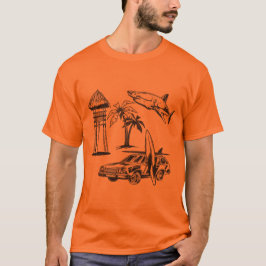Camiseta Surf Images Vintage Surf Design