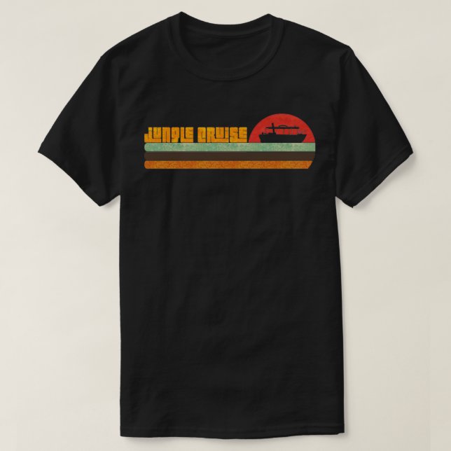 Camiseta Surf Jungle Cruise 1970 (Diseño del anverso)