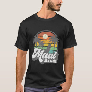 Camiseta Surf Maui Hawaii Hawaii Hawaiian Beach Surfing 70
