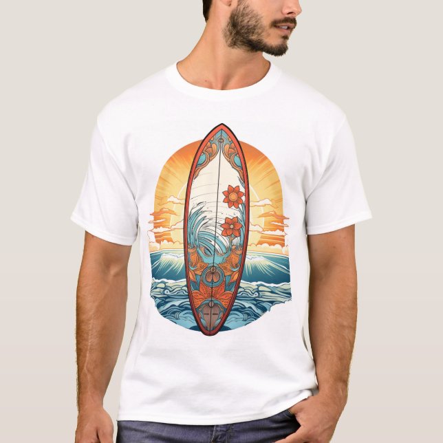 Camiseta Surf n' Roll (Anverso)