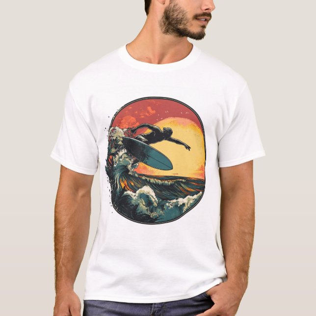 Camiseta Surf n' Roll T-Shirt (Anverso)