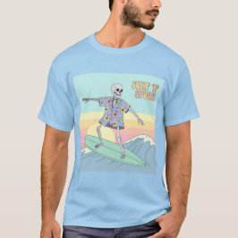 Camiseta Surf ‘N’ Spook Skeleton Surfer