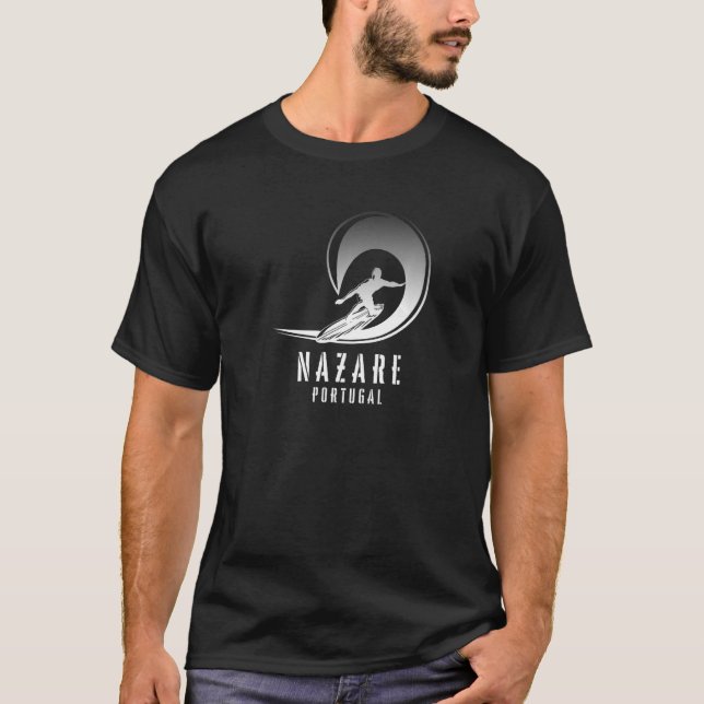 Camiseta Surf Nazare Surfing Nazare en Portugal (Anverso)