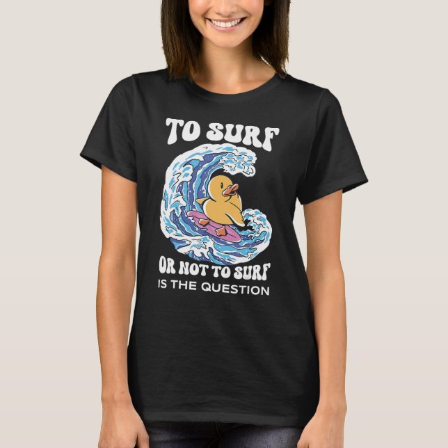 Camiseta Surf O No Surf (Anverso)