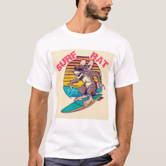 CAMISETA 'SURF RAT'