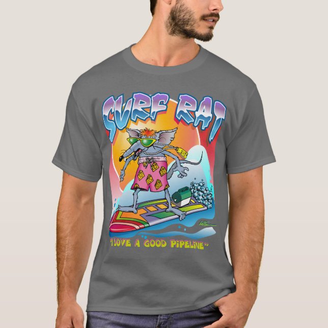 Camiseta Surf Rat Shirt (Anverso)