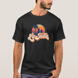 Camiseta Surf Retro La Jolla 70 California Sunset Surfing