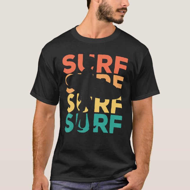 Camiseta Surf Retro Vintage (Anverso)