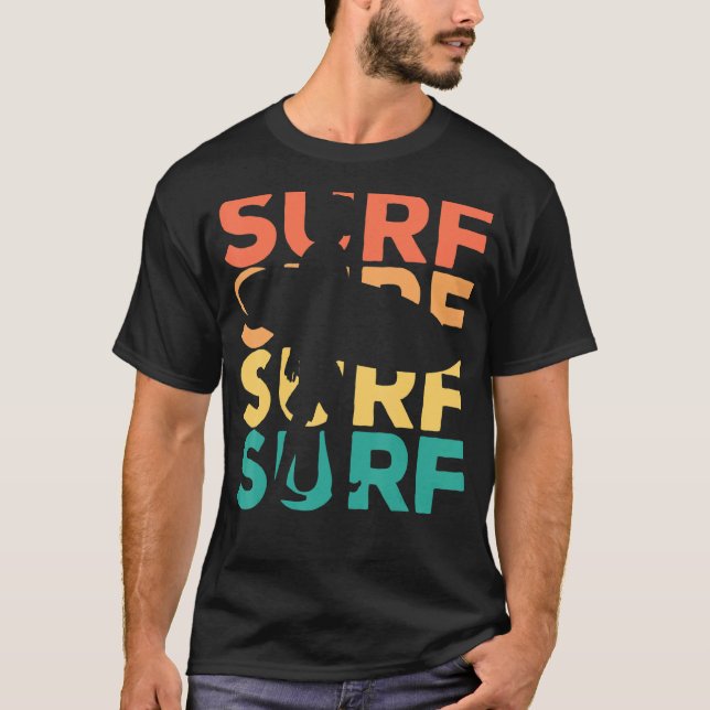 Camiseta Surf Retro Vintage (Anverso)