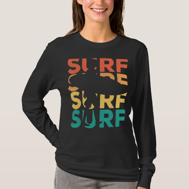 Camiseta Surf Retro Vintage (Anverso)