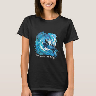 Camiseta Surf s Go With the Flow