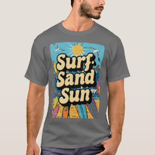 Camiseta Surf Sand Sun, un regalo para los amantes de las v