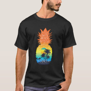 Camiseta Surf Santa Mónica en verano Pineapple Beach Surf