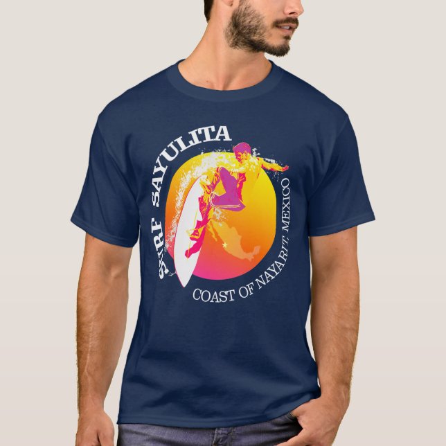 Camiseta Surf Sayulita (Anverso)