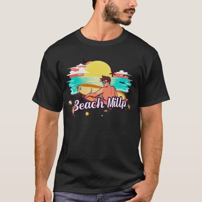 Camiseta Surf, Sun y Diversión (Anverso)