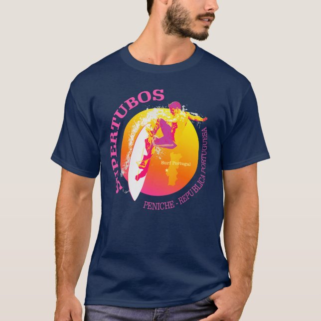 Camiseta Surf Supertubos (Anverso)