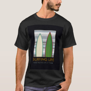 Camiseta surf . surf . cultura en la playa