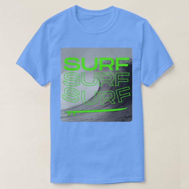 Camiseta SURF SURF Gran ola gráfico 1 (Diseño del anverso)