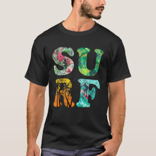 Camiseta Surf Surf Para Surfista De Hawái