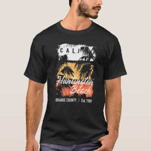 Camiseta Surf Surfing Huntington Beach California en los añ