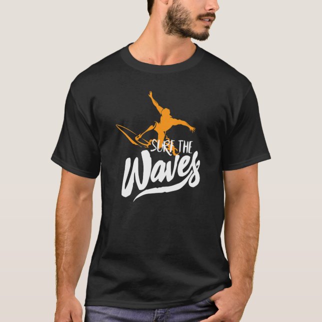 Camiseta Surf The Waves Surfing (Anverso)