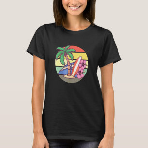 Camiseta Surf Vacation At Surf Camp Surf Course Road Trip F