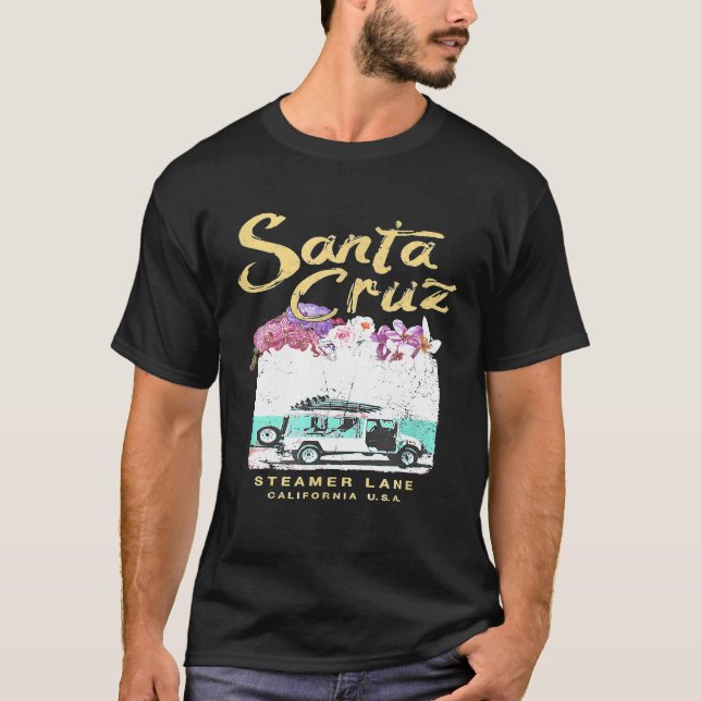 Camiseta Surf Van Vintage de Santa Cruz (Anverso)