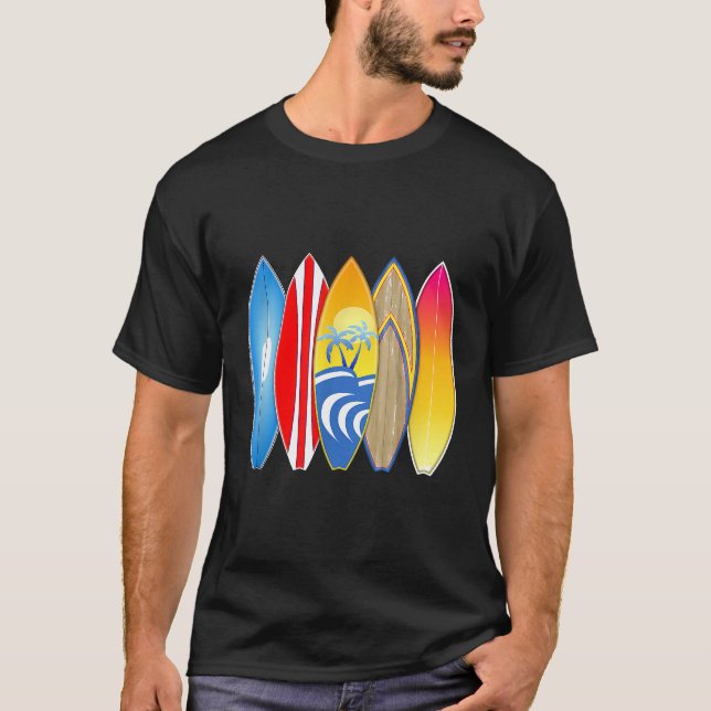 Camiseta Surf Vintage Retro (Anverso)